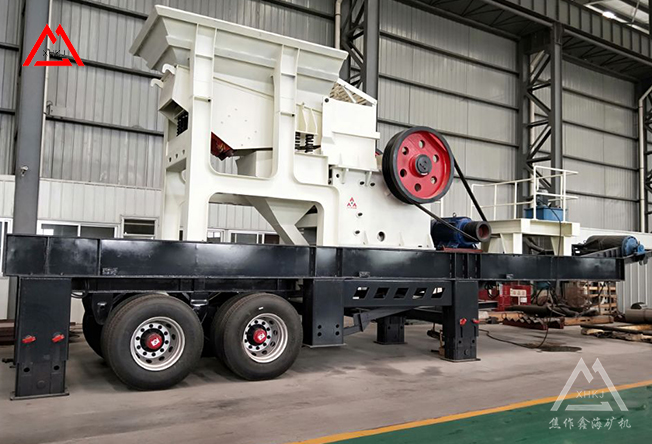 Принцип работы ударной мобильной дробильной установки